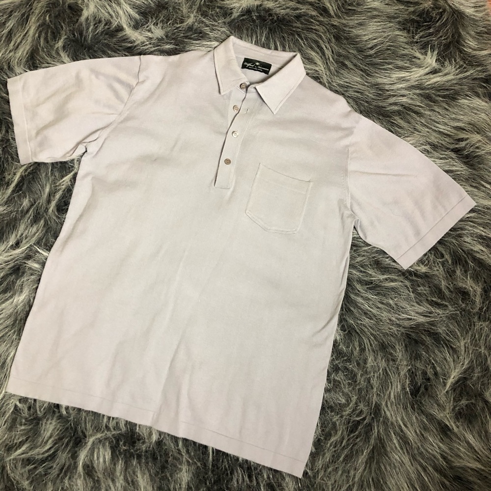 Men’s Wilfred Newman grey 100% Pima Cotton shirt